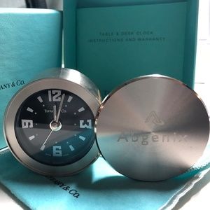 Tiffany Swivel-lid alarm clock MINT CONDITION